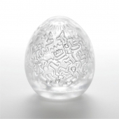 Мастурбатор-яйцо Keith Haring EGG PARTY - Tenga - в Люберцах купить с доставкой