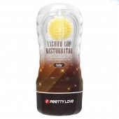 Прозрачный текстурированный мастурбатор Vacuum Cup Masturbator Stellar - Baile - в Люберцах купить с доставкой