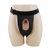 Полый страпон на регулируемых трусиках Houston - 17,5 см. - Baile - купить с доставкой в Люберцах