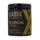 Презервативы с точками и рёбрами MAXUS Special - 12 шт. - Maxus - купить с доставкой в Люберцах