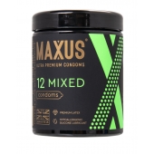 Презервативы MAXUS Mixed - 12 шт. - Maxus - купить с доставкой в Люберцах