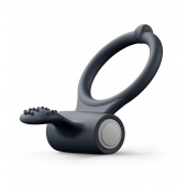 Черное эрекционное кольцо Power Clit - Dorcel - в Люберцах купить с доставкой