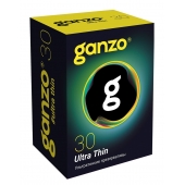 Супертонкие презервативы Ganzo Ultra thin - 30 шт. - Ganzo - купить с доставкой в Люберцах