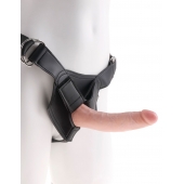 Страпон на виниловых трусиках Strap-on Harness Cock - 17,8 см. - Pipedream - купить с доставкой в Люберцах