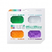 Набор из 4 мастурбаторов-стимуляторов Tenga Uni Variety Pack - Tenga - в Люберцах купить с доставкой