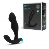 Черный утяжеленный анальный стимулятор Rocker Plug - 12 см. - b-Vibe - в Люберцах купить с доставкой