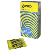 Классические презервативы с обильной смазкой Ganzo Classic - 12 шт. - Ganzo - купить с доставкой в Люберцах