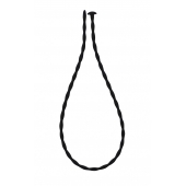 Черный уретральный массажер Glide Extra Small - 30 см. - Lola Games - купить с доставкой в Люберцах