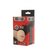 Нежный мастурбатор-ротик REALSTUFF 5INCH MASTURBATOR BJ - Dream Toys - в Люберцах купить с доставкой