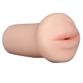 Нежный мастурбатор-ротик REALSTUFF 5INCH MASTURBATOR BJ - Dream Toys - в Люберцах купить с доставкой