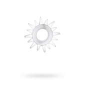 Прозрачное гелевое эрекционное кольцо-солнце - Toyfa Basic - в Люберцах купить с доставкой