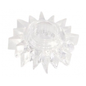 Прозрачное гелевое эрекционное кольцо-солнце - Toyfa Basic - в Люберцах купить с доставкой