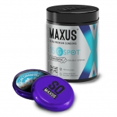 Гладкие презервативы Maxus G spot с двойной спиралью - 15 шт. - Maxus - купить с доставкой в Люберцах