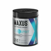 Гладкие презервативы Maxus G spot с двойной спиралью - 15 шт. - Maxus - купить с доставкой в Люберцах