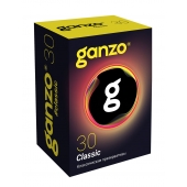 Классические презервативы с обильной смазкой Ganzo Classic - 30 шт. - Ganzo - купить с доставкой в Люберцах