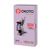 Презервативы OKOTO Mega Mix - 12 шт. - Sitabella - купить с доставкой в Люберцах