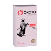 Тонкие презервативы OKOTO Ultra Thin - 12 шт. - Sitabella - купить с доставкой в Люберцах