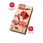 Презервативы Elasun Strawberry с аромато клубники - 10 шт. - Elasun - купить с доставкой в Люберцах
