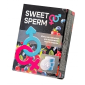 Шипучие таблетки для мужчин Sweet Sperm для изменения вкуса спермы (4 шт. по 0,5 гр.) - Капиталпродукт - купить с доставкой в Люберцах