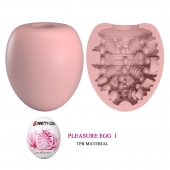 Розовый мастурбатор-яйцо Pleasure Egg I - Baile - в Люберцах купить с доставкой