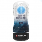 Прозрачный текстурированный мастурбатор Vacuum Cup Masturbator Planet - Baile - в Люберцах купить с доставкой