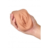 Маструбатор-вагина с вибрацией Soft   Wet Renata Realistic Tan Masturbator - Blush Novelties - в Люберцах купить с доставкой
