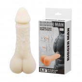 Мастурбатор-насадка Bigger Man - 21,5 см. - Baile - в Люберцах купить с доставкой