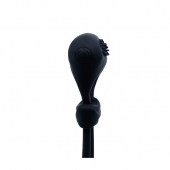 Чёрное лассо на пенис с вибрацией - Baile - в Люберцах купить с доставкой