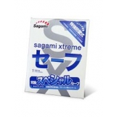 Презерватив Sagami Xtreme Ultrasafe с двойным количеством смазки - 1 шт. - Sagami - купить с доставкой в Люберцах