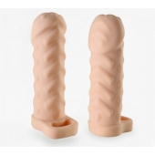 Телесная насадка-удлинитель Kleon - 15 см. - Sitabella - в Люберцах купить с доставкой