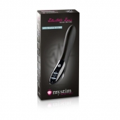 Черный вибратор с миостимуляцией Mystim Electric Eric Black Edition - 27 см. - MyStim - купить с доставкой в Люберцах