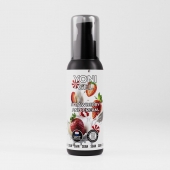 Лубрикант для орального секса SGAN со вкусом клубники со сливками - 100 мл. - SGAN - купить с доставкой в Люберцах