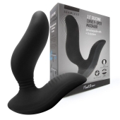 Черный вибромассажер простаты 3,5’’ Curve P-spot Massager - 12 см. - Erokay - в Люберцах купить с доставкой