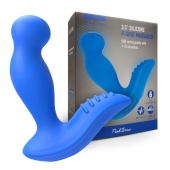 Синий вибромассажер простаты 3,5’’ P-spot Massager - 12,5 см. - Erokay - в Люберцах купить с доставкой
