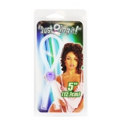 Прозрачное лассо с фиолетовой бусиной SILICONE COCK RING WITH BEAD LAVENDER - NMC - в Люберцах купить с доставкой