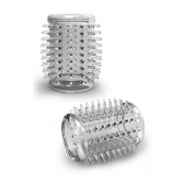 Прозрачная насадка с шипами STAY HARD COCK SLEEVE 01 CLEAR - Blush Novelties - в Люберцах купить с доставкой