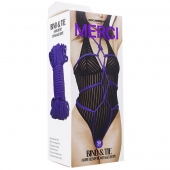 Фиолетовая верёвка для связывания и фиксации Bind Tie - 15,24 м. - Doc Johnson - купить с доставкой в Люберцах