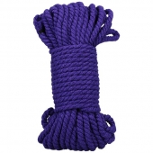 Фиолетовая верёвка для связывания и фиксации Bind Tie - 15,24 м. - Doc Johnson - купить с доставкой в Люберцах