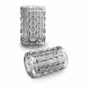 Прозрачная насадка с бороздками STAY HARD COCK SLEEVE 04 CLEAR - Blush Novelties - в Люберцах купить с доставкой