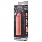Фаллоудлинитель SUPER HERO Casanova - 18 см. - Lola Games - в Люберцах купить с доставкой