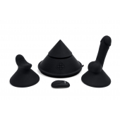 Конусный вибромассажер Cowgirl Cone с 2 насадками - CowGirl - купить с доставкой в Люберцах