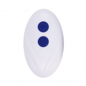 Синее эрекционное виброкольцо с клиторальной подушечкой и пультом ДУ Adjustable Fun Ring - Zero Tolerance - в Люберцах купить с доставкой