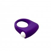 Фиолетовое эрекционное кольцо Puggle Vibrating Ring with Bullet - Adrien Lastic - в Люберцах купить с доставкой
