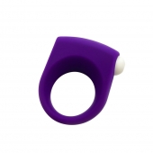 Фиолетовое эрекционное кольцо Puggle Vibrating Ring with Bullet - Adrien Lastic - в Люберцах купить с доставкой
