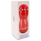 Двусторонний мастурбатор в колбе Cleo - вагина и ротик - Boys of Toys - в Люберцах купить с доставкой