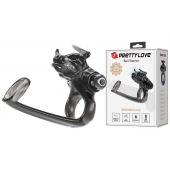 Дымчатая стимулирующая насадка на член Bull Warrior - Baile - в Люберцах купить с доставкой