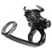 Дымчатая стимулирующая насадка на член Bull Warrior - Baile - в Люберцах купить с доставкой