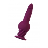 Фиолетовая мини-машина для секса Striker с пультом ДУ - 23,5 см. - ToyFa - купить с доставкой в Люберцах