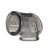 Дымчатая насадка на пенис и мошонку - Baile - в Люберцах купить с доставкой