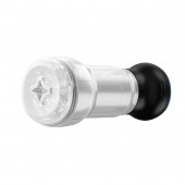 Набор PowerBlow   Feel Pocket Stroker Crystal: мастурбатор и интерактивная насадка - Kiiroo - в Люберцах купить с доставкой